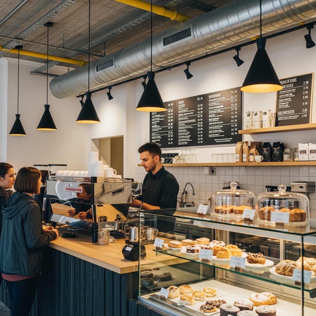 Ordering at the counter