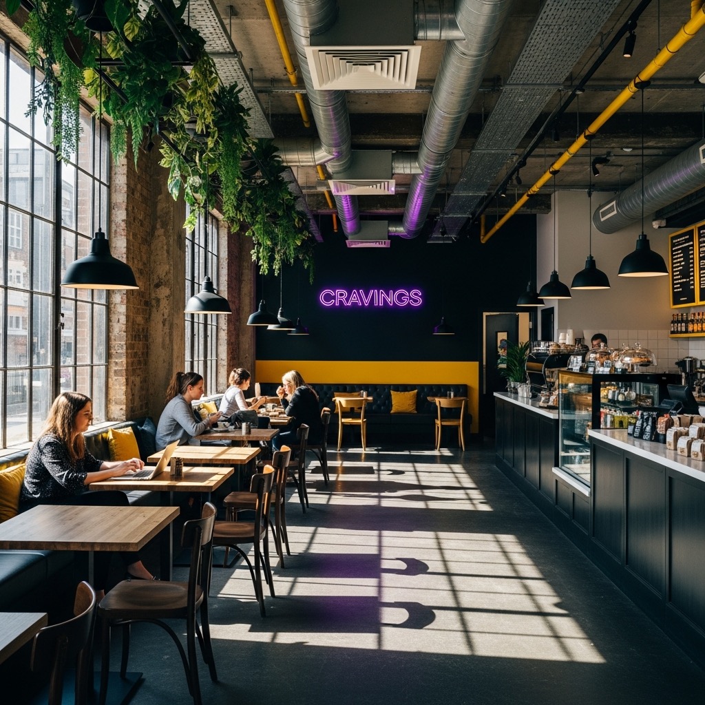 Happy Out Cafe alive with people